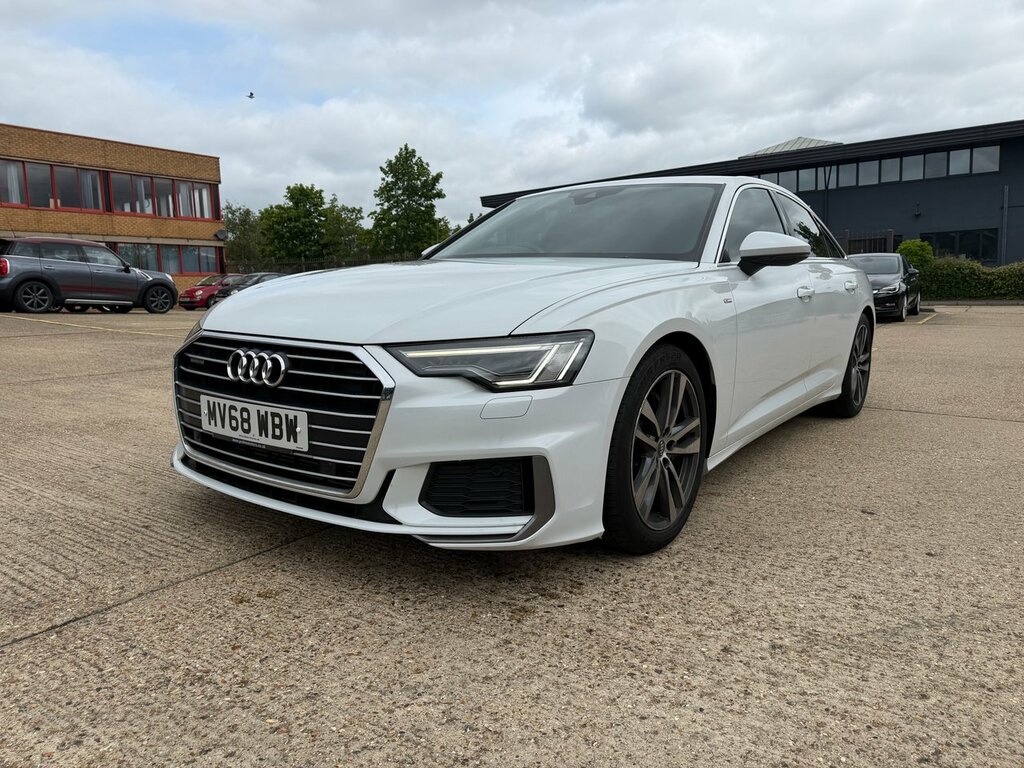 Audi A6 Saloon Home Car Detail White #6
