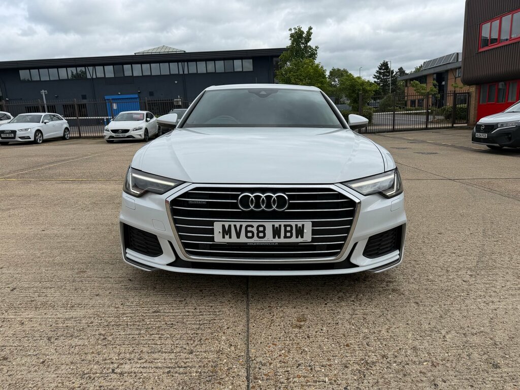 Audi A6 Saloon Home Car Detail White #2