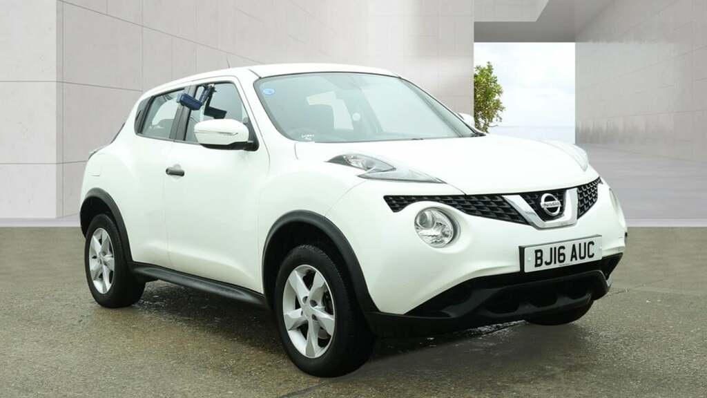 Nissan Juke Home Car Detail White