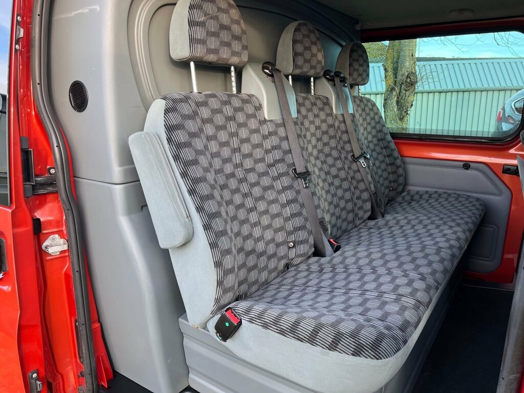 Ford Transit Custom Double Cab Van 280 Limited Lr Dcb 6 Seater 2012 Orange #4