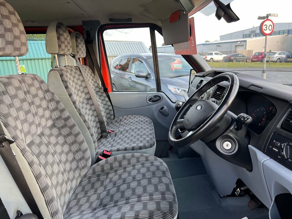 Ford Transit Custom Double Cab Van 280 Limited Lr Dcb 6 Seater 2012 Orange #6