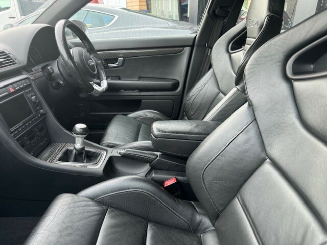 Audi RS4 Estate Full History 4.2 Wing Back Seats Ceramic Br SF57PUH Silver #3