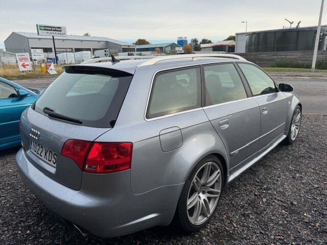 Audi RS4 Estate Full History 4.2 Wing Back Seats Ceramic Br SF57PUH Silver #2