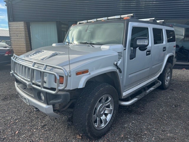 Hummer H2 Suv 6.2 V8 Luxury 2008 2025 Silver #3