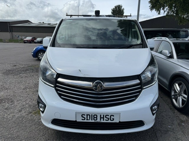 Vauxhall Vivaro Panel Van 1.6 Cdti 2900 Sportive 2018 SD18HSG White #2