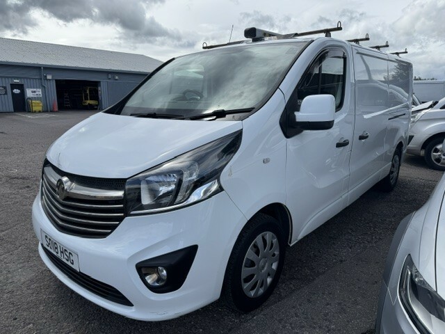 Vauxhall Vivaro Panel Van 1.6 Cdti 2900 Sportive 2018 SD18HSG White #3