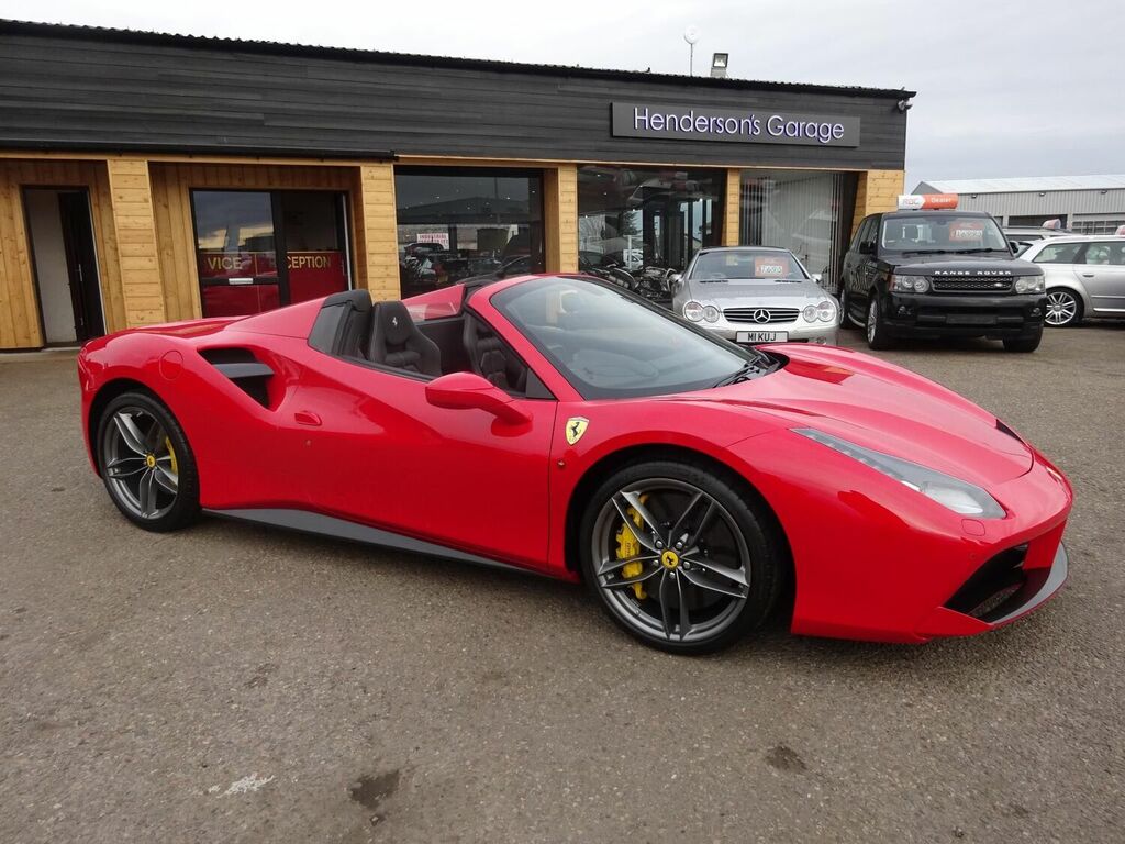 Ferrari 488 Convertible 3.9 2018 Red
