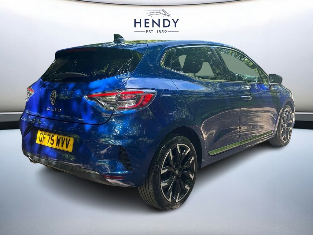 Renault Clio 1.0 Tce 90 Techno GF75WVV Blue #4