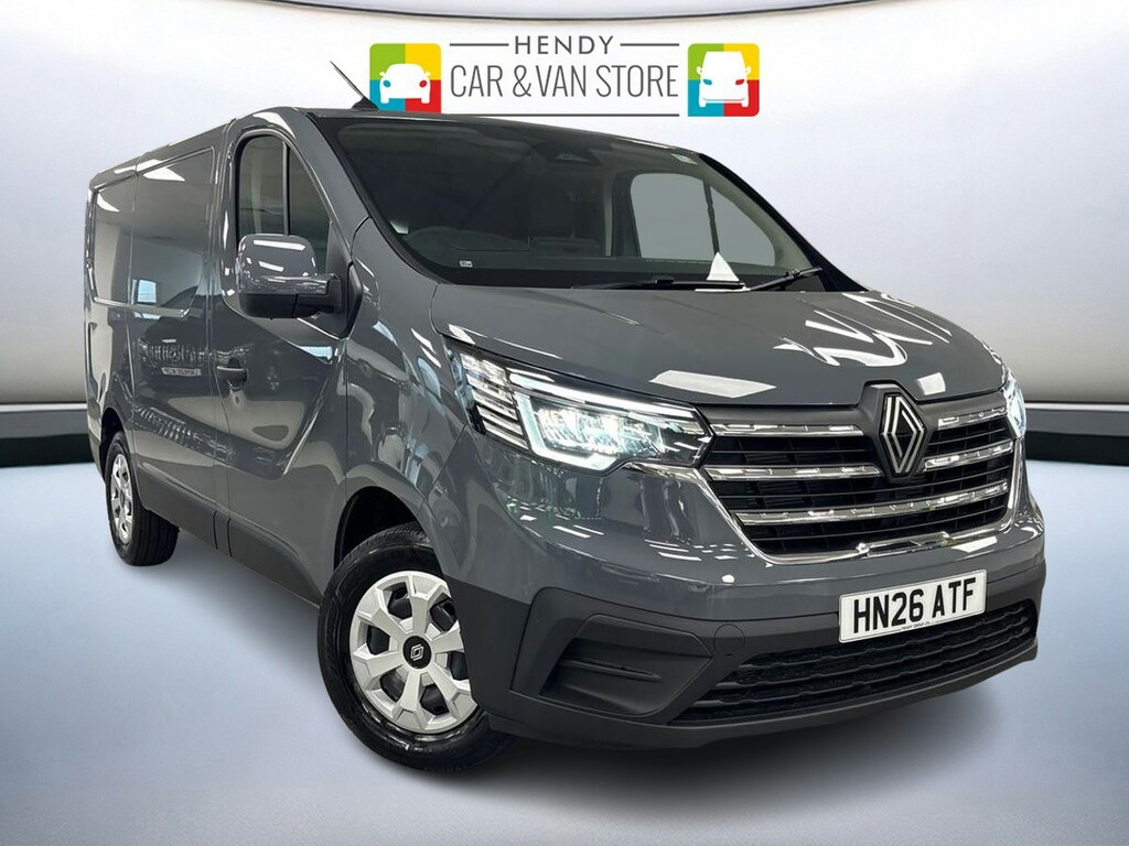 Renault Trafic Sl30 Blue Dci 130 Advance Safety Van Grey