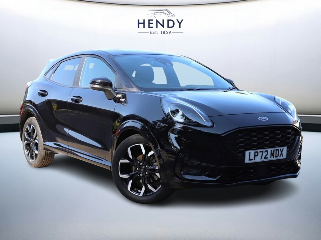 Ford Puma 1.0 Ecoboost Hybrid Mhev St-line X Black
