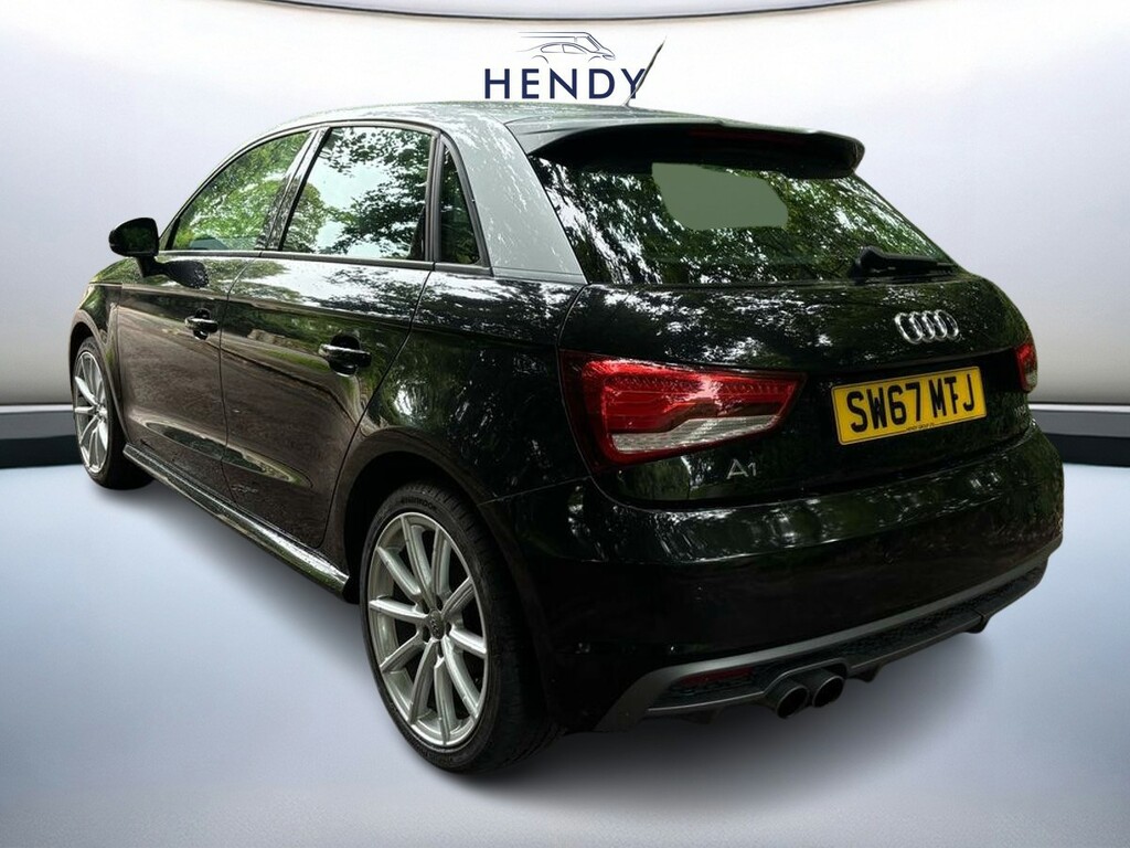 Audi A1 1.4 Tfsi S Line Nav S Tronic Black #6