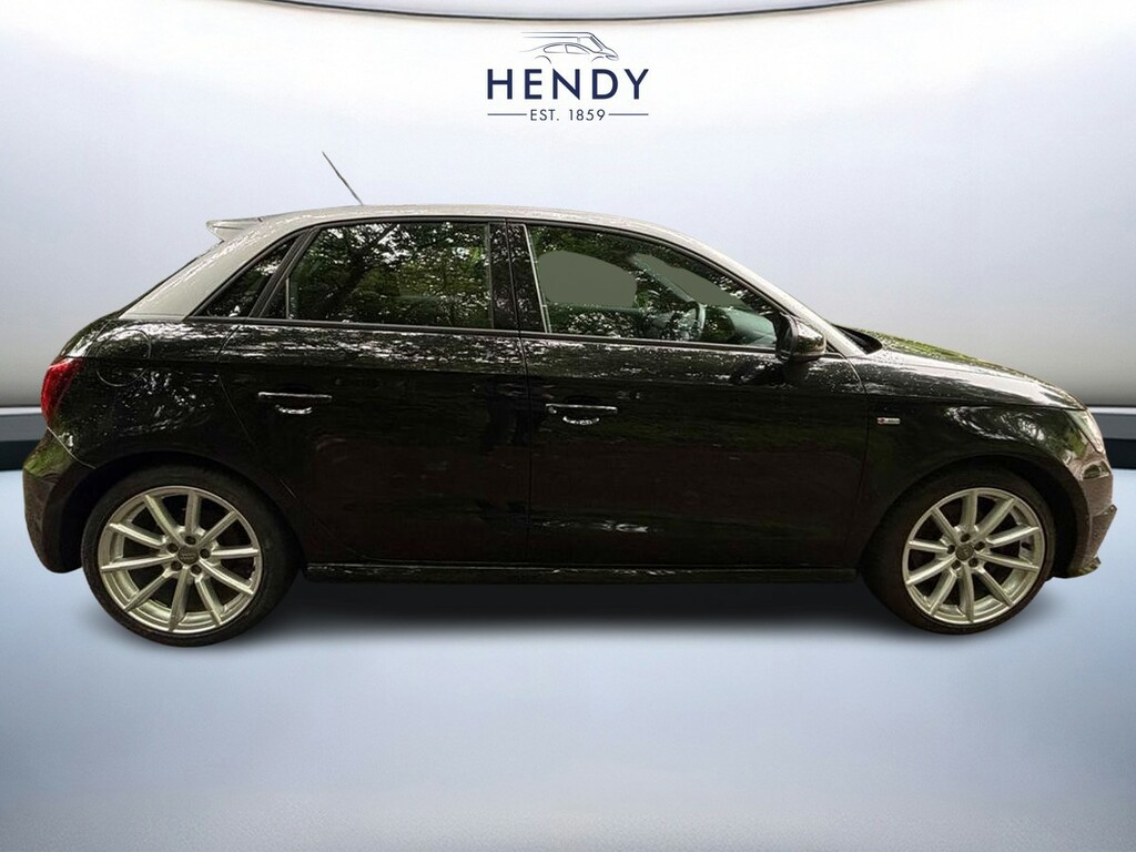 Audi A1 1.4 Tfsi S Line Nav S Tronic Black #2