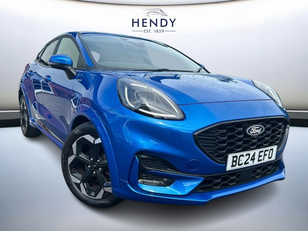 Ford Puma 1.0 Ecoboost Hybrid Mhev St-line X Dct Blue