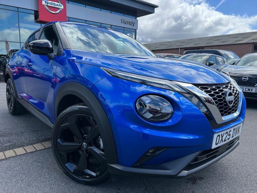 Nissan Juke 1.0 Dig-t Tekna OX25DVK Blue #3
