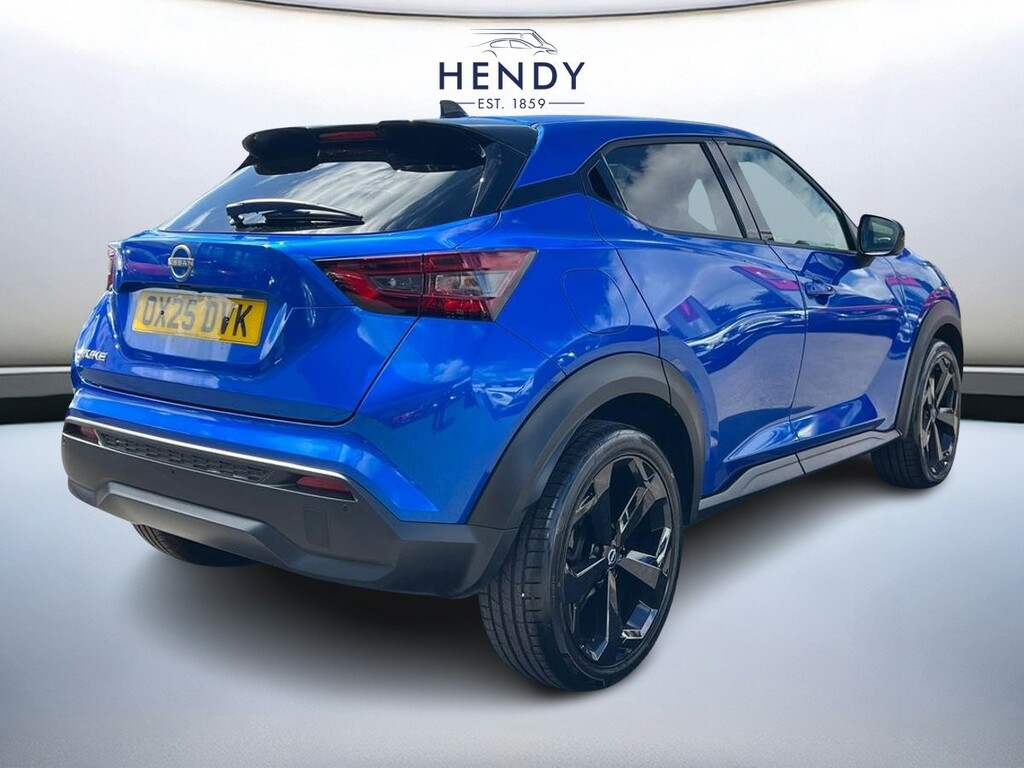 Nissan Juke 1.0 Dig-t Tekna OX25DVK Blue #4