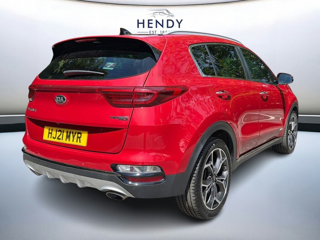 Kia Sportage 1.6T Gdi Gt-line S Dct Awd HJ21MYR Red #4