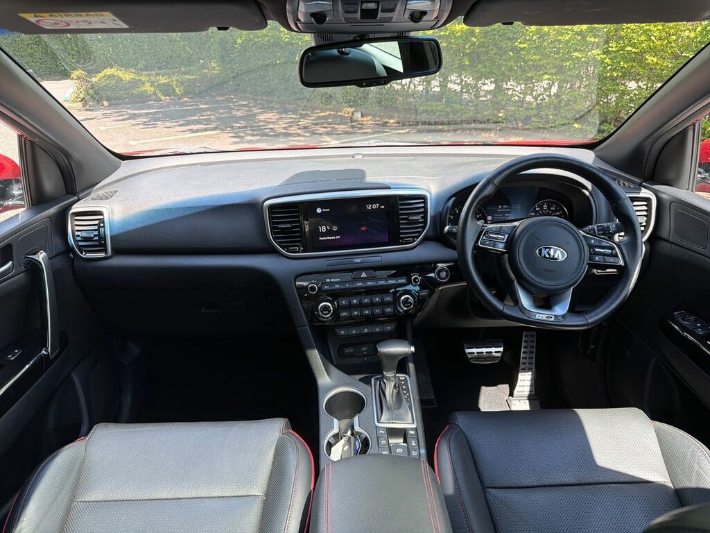Kia Sportage 1.6T Gdi Gt-line S Dct Awd HJ21MYR Red #3