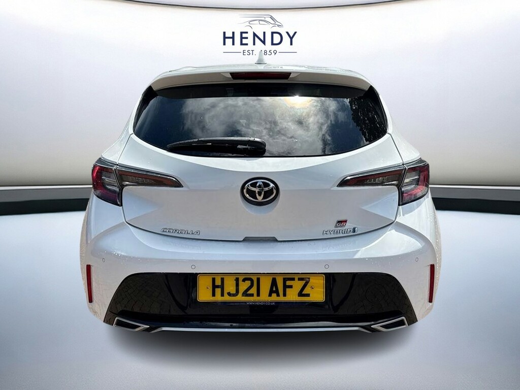 Toyota Corolla 1.8 Vvt-i Hybrid Gr Sport Cvt HJ21AFZ White #5