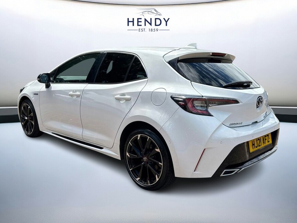 Toyota Corolla 1.8 Vvt-i Hybrid Gr Sport Cvt HJ21AFZ White #6