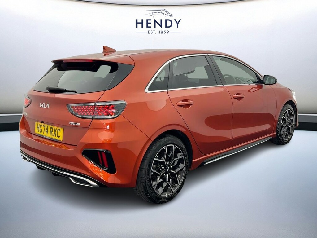 Kia Ceed 1.5T Gdi Isg 138 Gt-line Dct HG74RXC Orange #4