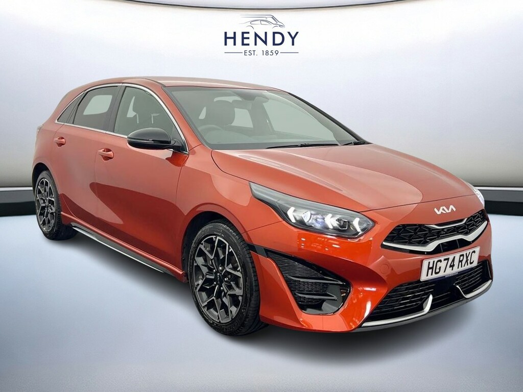 Kia Ceed 1.5T Gdi Isg 138 Gt-line Dct HG74RXC Orange