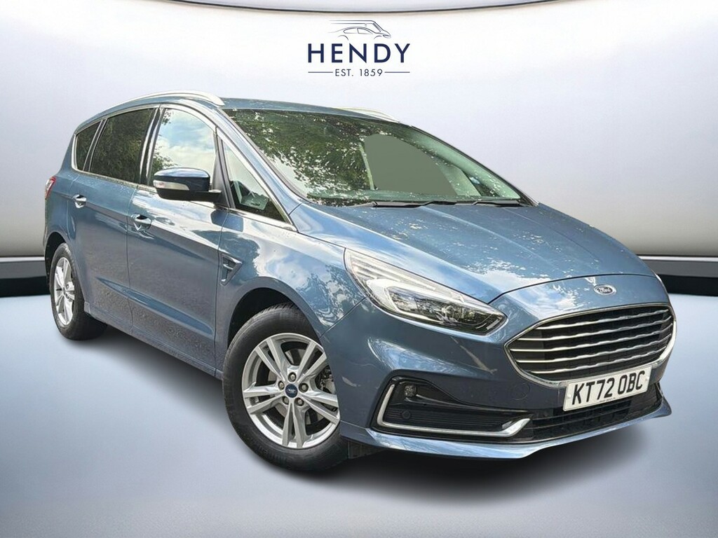 Ford S-Max 2.5 Fhev 190 Titanium Cvt Blue