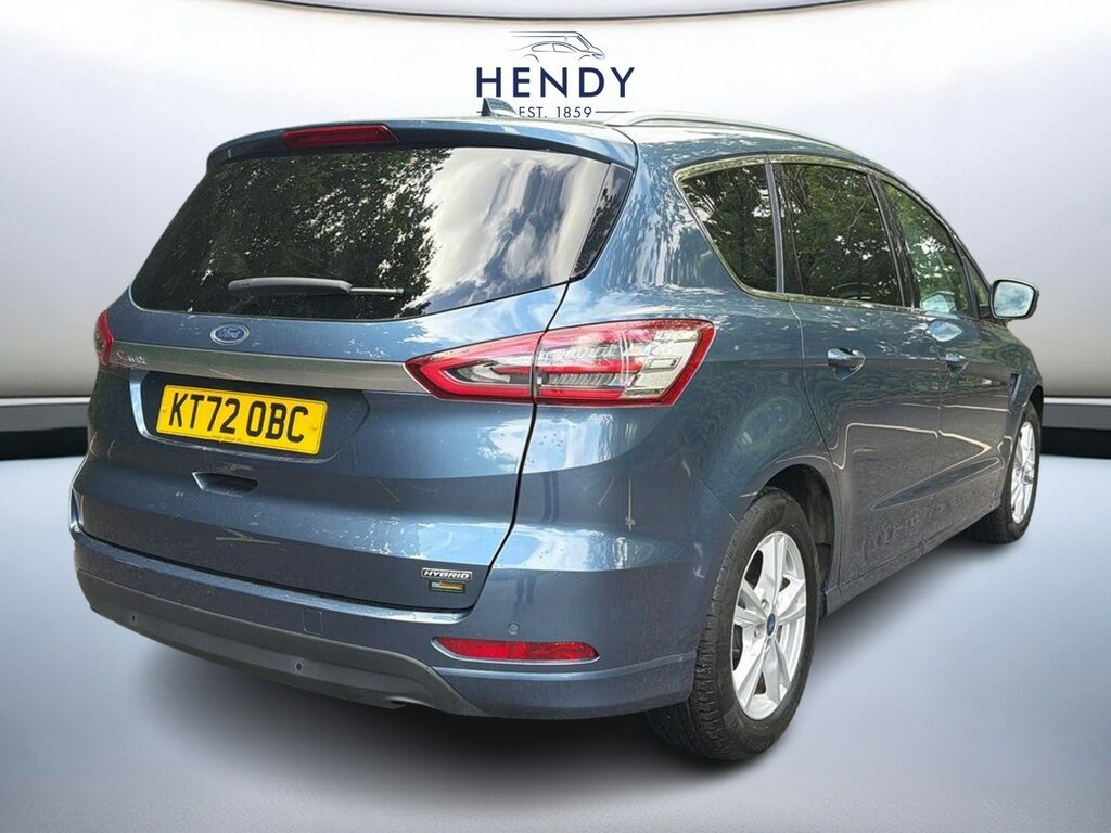 Ford S-Max 2.5 Fhev 190 Titanium Cvt Blue #4