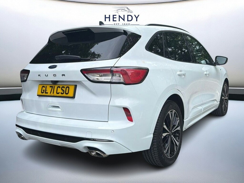 Ford Kuga 1.5 Ecoboost 150 St-line Edition White #4