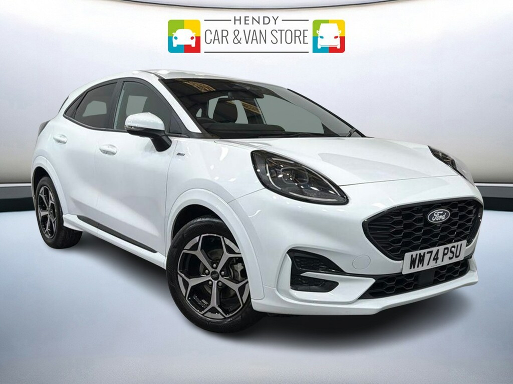 Ford Puma 1.0 Ecoboost Hybrid Mhev St-line White