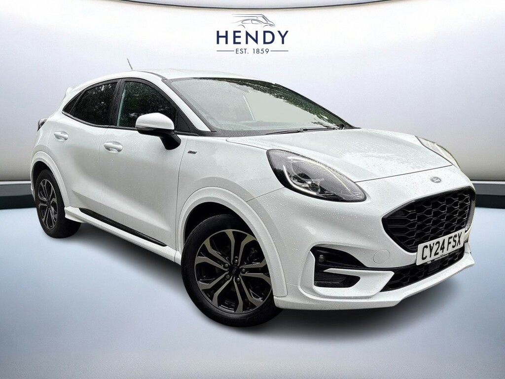 Ford Puma 1.0 Ecoboost Hybrid Mhev St-line White