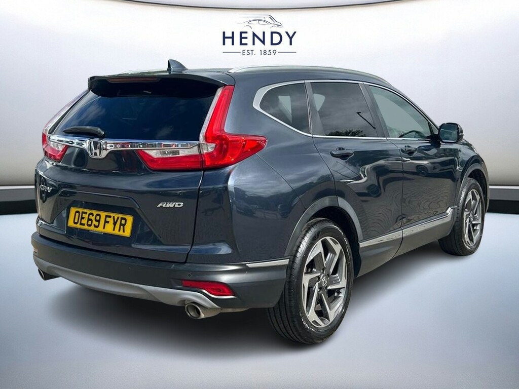 Honda Cr-V 1.5 Vtec Turbo Ex OE69FYR Blue #4