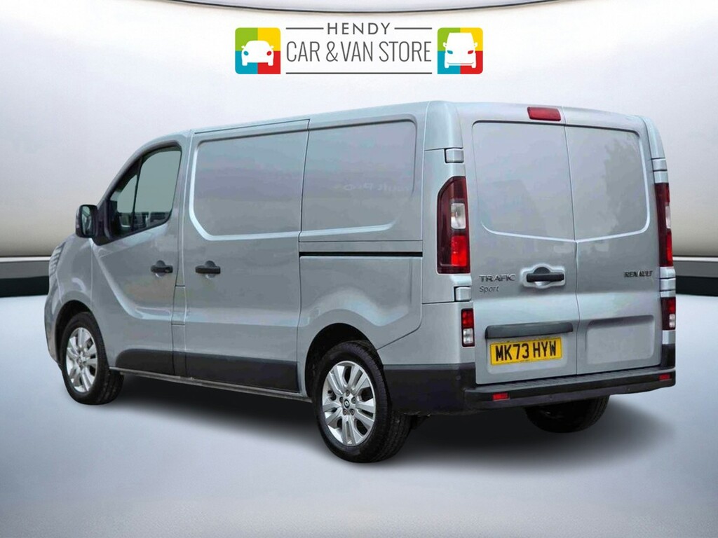 Renault Trafic Sl28 Blue Dci 130 Sport Van MK73HYW Grey #5