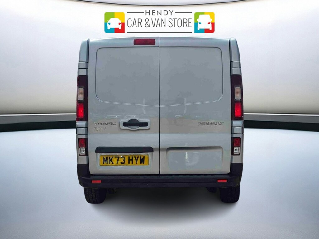 Renault Trafic Sl28 Blue Dci 130 Sport Van MK73HYW Grey #4