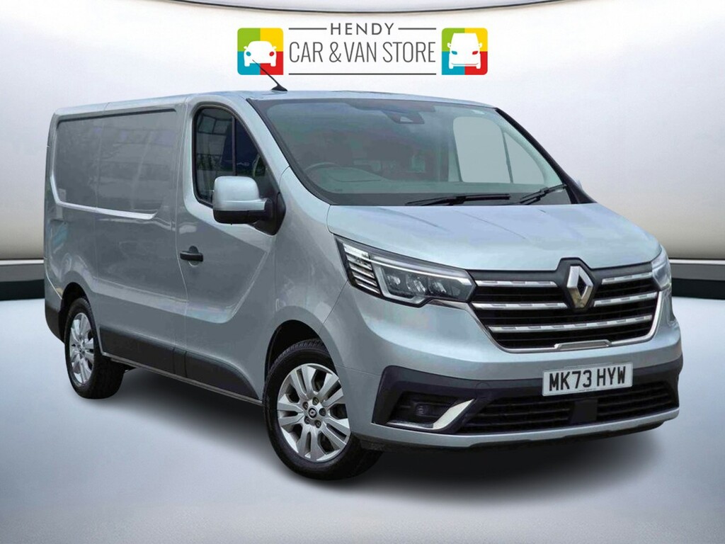Renault Trafic Sl28 Blue Dci 130 Sport Van Grey