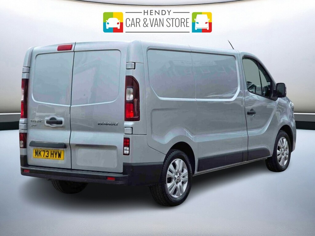 Renault Trafic Sl28 Blue Dci 130 Sport Van MK73HYW Grey #3