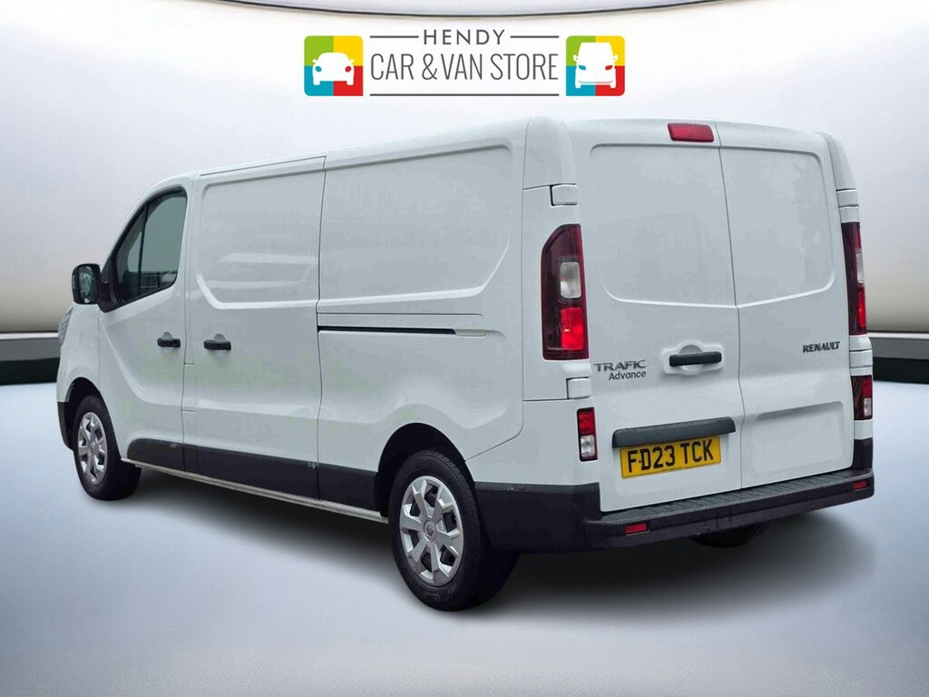 Renault Trafic Ll30 Blue Dci 130 Advance Van FD23TCK White #5