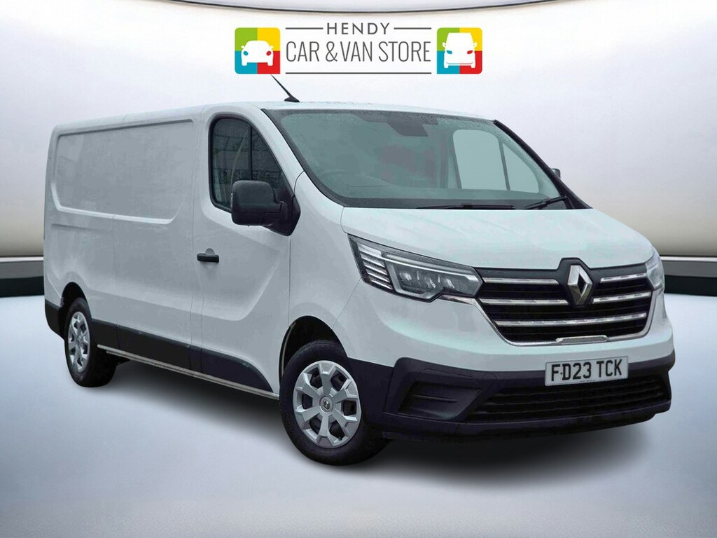 Renault Trafic Ll30 Blue Dci 130 Advance Van White