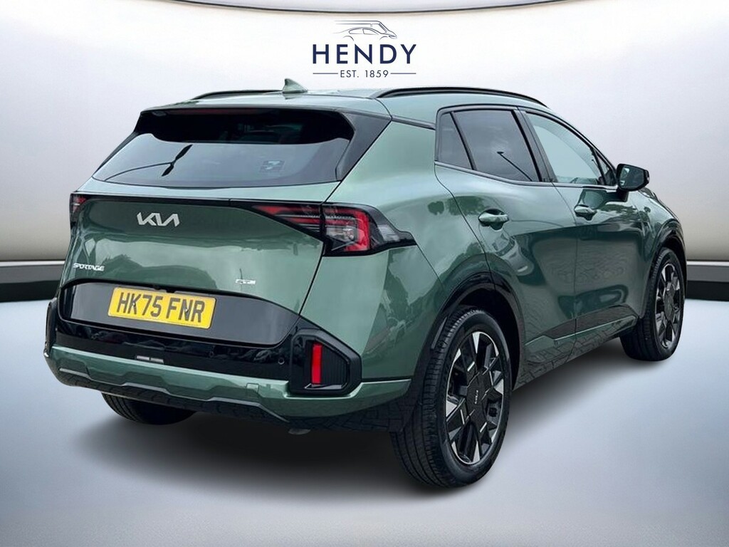 Kia Sportage 1.6T Gdi Hev Gt-line HK75FNR Green #4