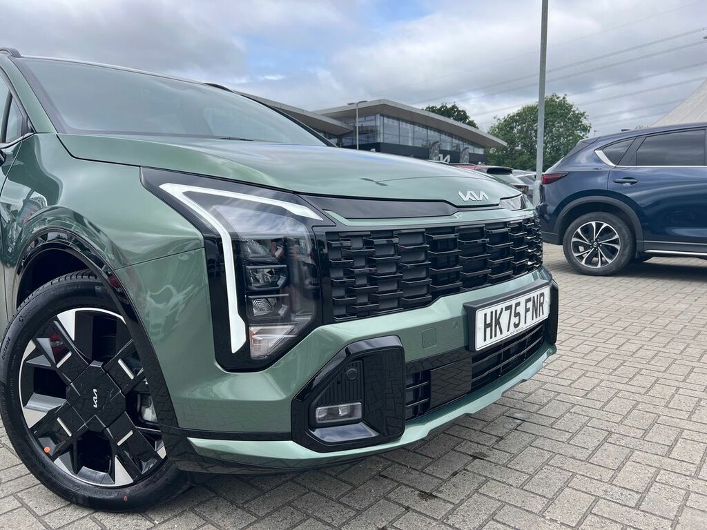 Kia Sportage 1.6T Gdi Hev Gt-line HK75FNR Green #3