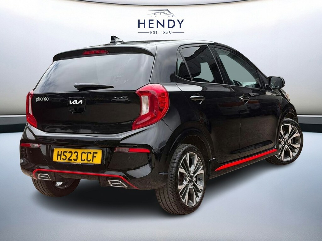 Kia Picanto 1.0 Gt-line 4 Seats HS23CCF Black #4