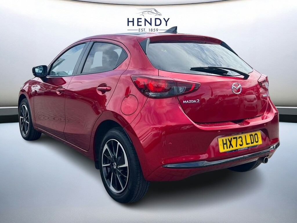 Mazda 2 1.5 E-skyactiv G Mhev 115 Homura Aka HX73LDO Red #6