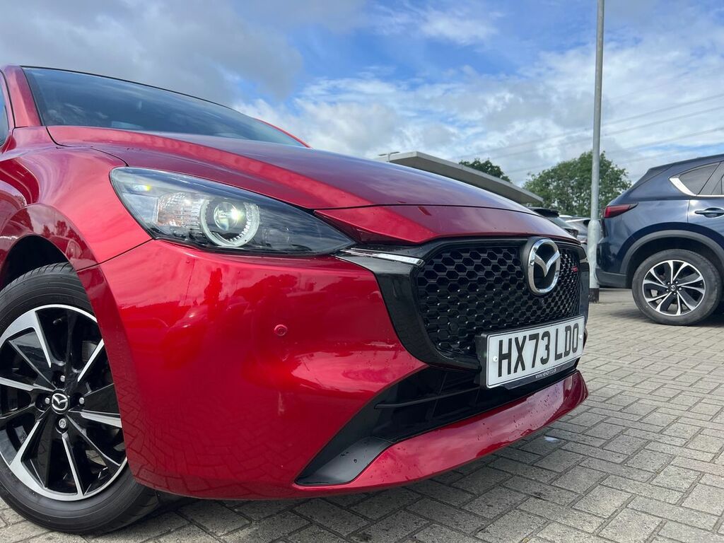 Mazda 2 1.5 E-skyactiv G Mhev 115 Homura Aka HX73LDO Red #3