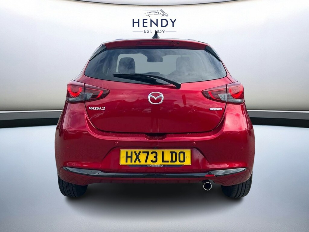 Mazda 2 1.5 E-skyactiv G Mhev 115 Homura Aka HX73LDO Red #5