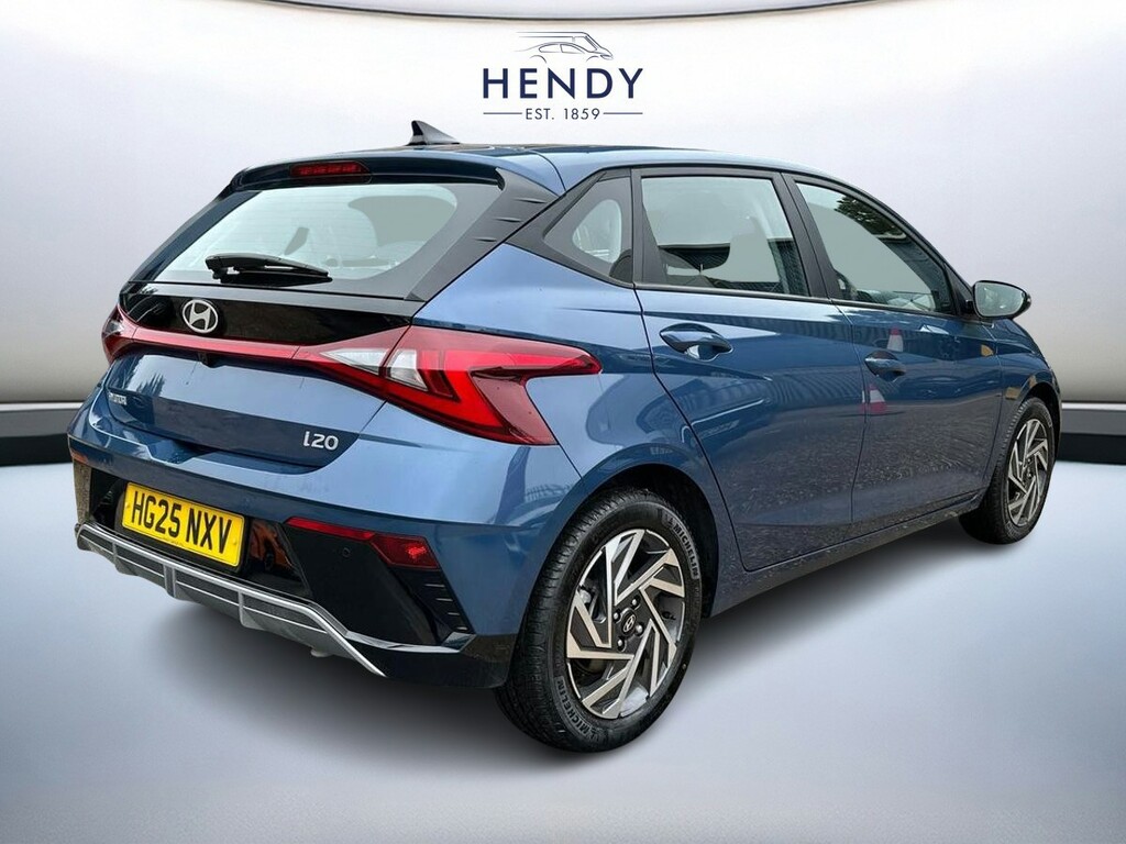 Hyundai I20 1.0T Gdi Advance Nav Dct HG25NXV Blue #4