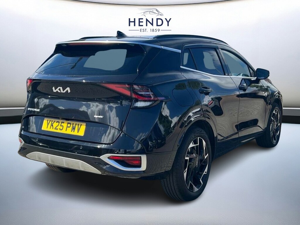 Kia Sportage 1.6T Gdi 241 Phev Gt-line YK25PWV Black #4