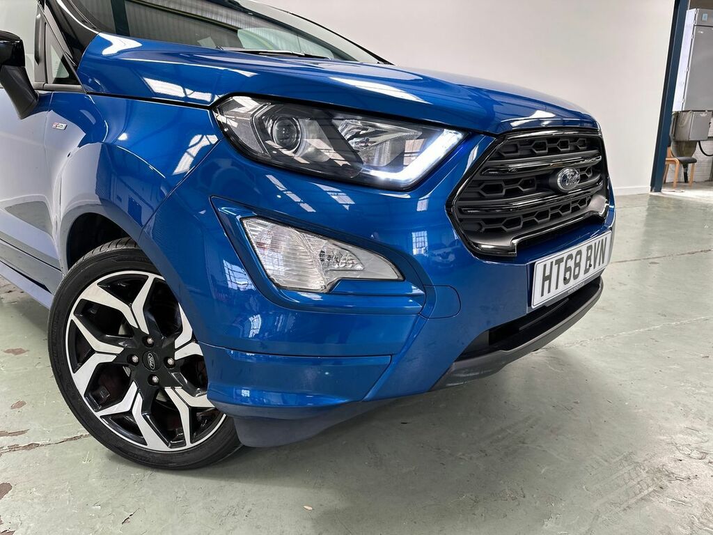Ford Ecosport 1.0 Ecoboost 140 St-line HT68BVN Blue #3