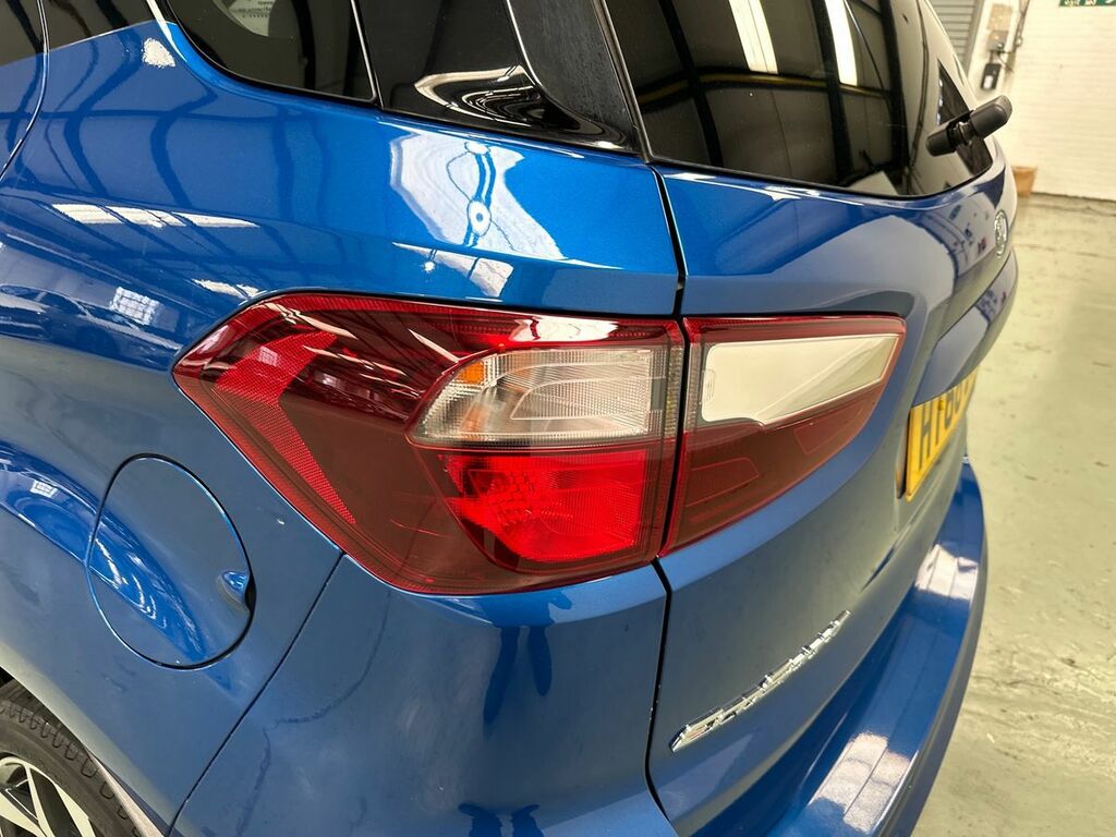 Ford Ecosport 1.0 Ecoboost 140 St-line HT68BVN Blue #4