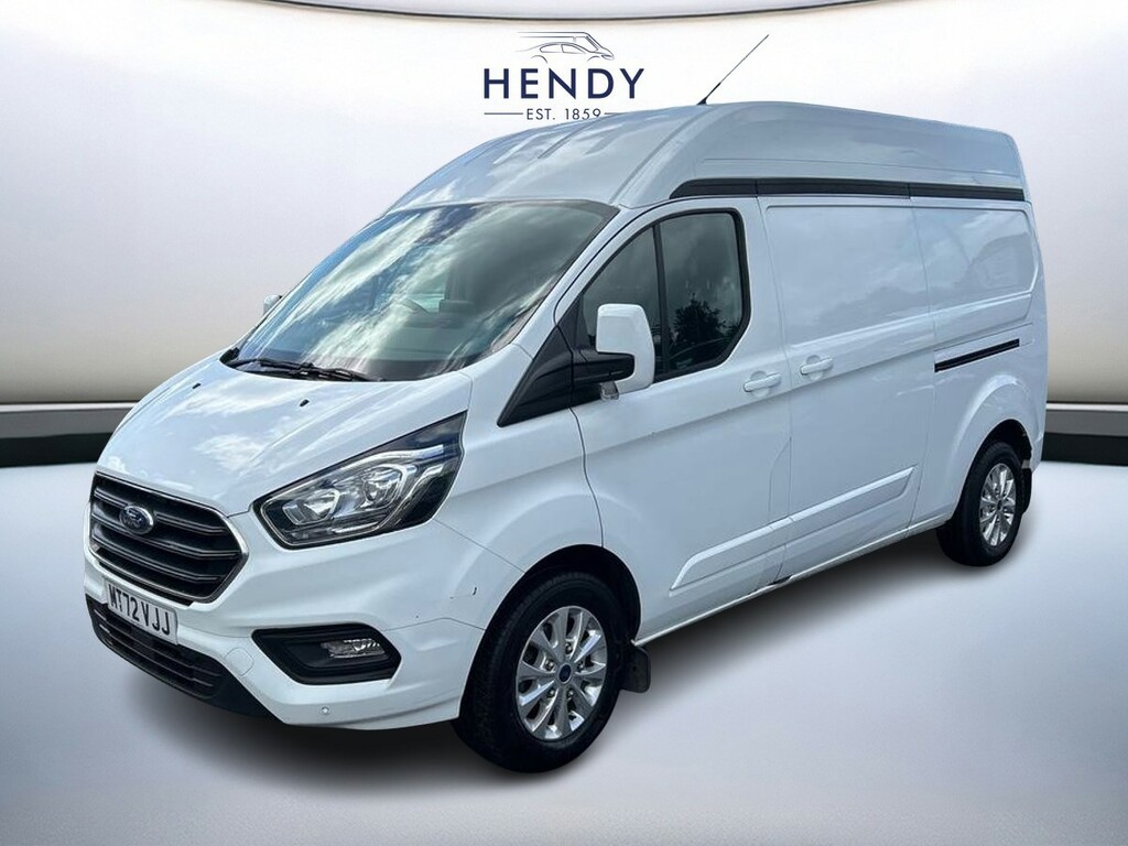 Ford Transit Custom 2.0 Ecoblue Hybrid 130Ps High Roof Limited Van MT72VJJ White #6
