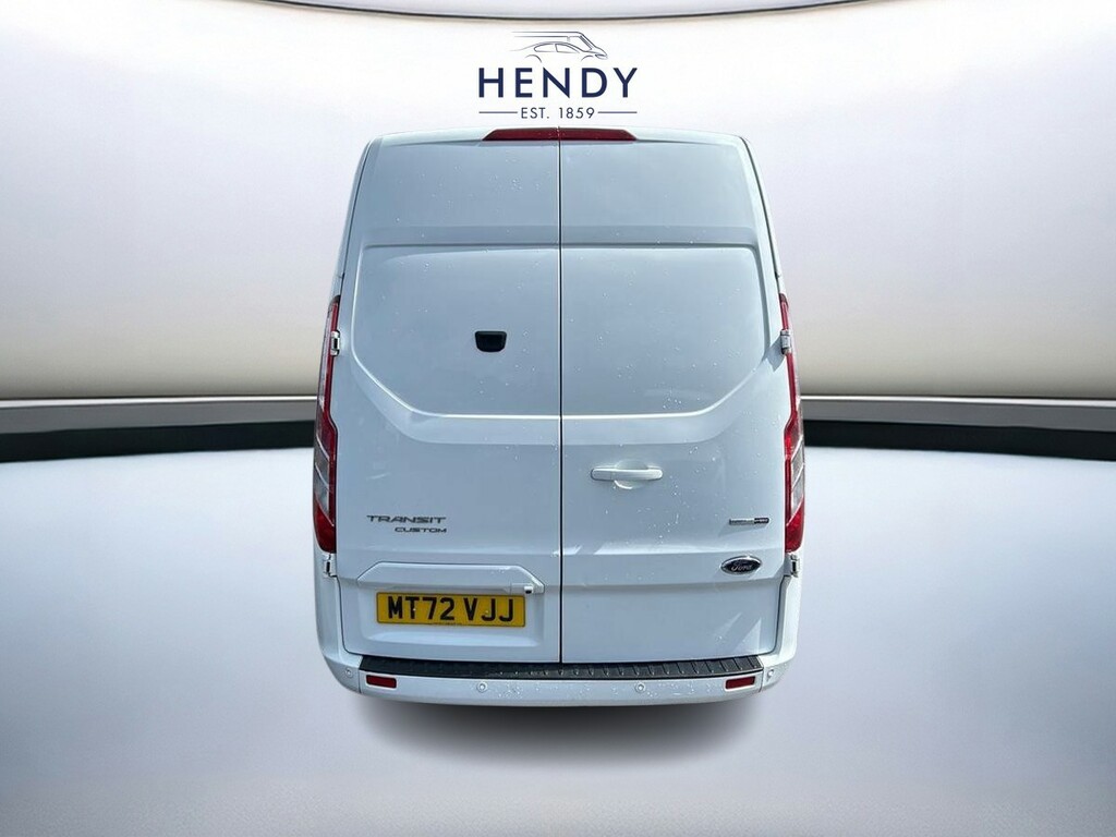 Ford Transit Custom 2.0 Ecoblue Hybrid 130Ps High Roof Limited Van MT72VJJ White #4