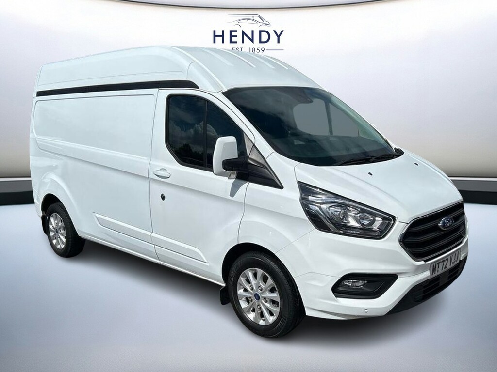 Ford Transit Custom 2.0 Ecoblue Hybrid 130Ps High Roof Limited Van White